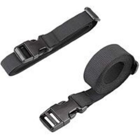 2 Sangles Pilates à Double Boucle - Pour Réformateur, Fitness Mains Et Pieds, En Coton Et Polypropylène