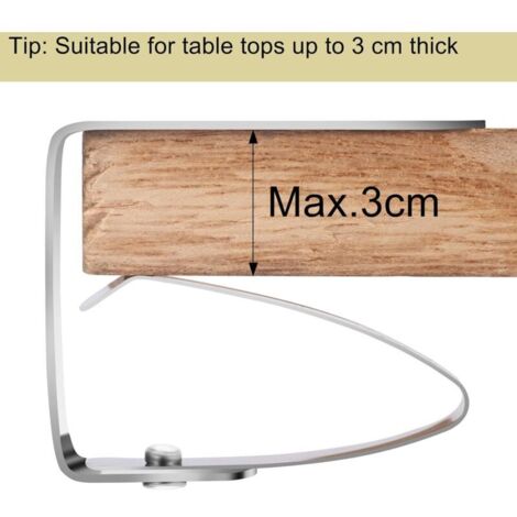 12 Pinces à Nappes En Acier Inoxydable – Motifs Mignons Pour Fixer Nappes Intérieur/extérieur | Anti-vent, Pratique Pique-nique