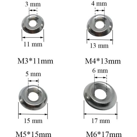 Kit De 520 Vis Et écrous Combinés M3/M4/M5/M6, Vis à