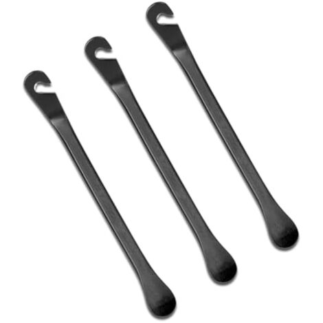 3 Pièces Démonte-Pneus en Métal pour Vélo, VTT, Vélo de Route et Trottinette – Outil de Réparation de Pneus Professionnel (1/5)