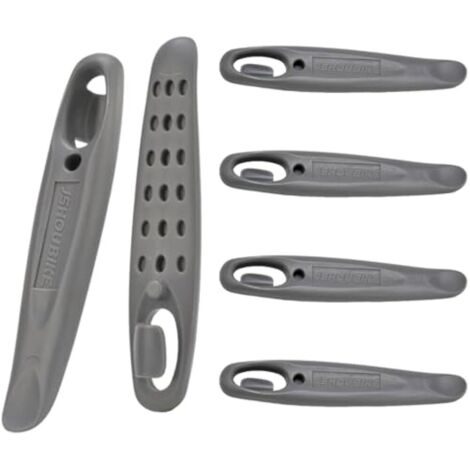 Décape-pneus Vélo 6 Pièces – Outil Robuste, Réutilisable et Portable pour Démontage Facile des Pneus Route, Cross et Trekking (1/5)