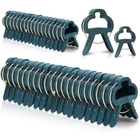 Lot de 60 attaches plantes réglables pour jardin, tomates, vignes et légumes – 2 tailles incluses (3 lots de 20 pièces) (1/5)