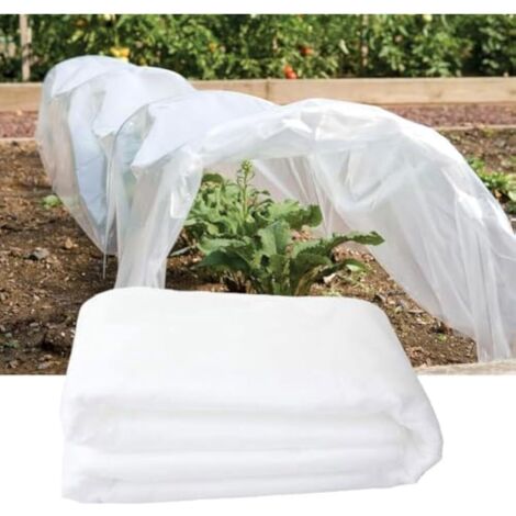 Tissu de Protection Thermique Anti-Gel pour Plantes Extérieures – Voile Hivernal Non Tissé Transpirant et Réutilisable (1/5)