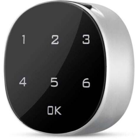 Cadran numérique tactile pour casier – Serrure électronique à code sans clé, verrouillage sécurisé pour armoire, tiroir, boîte à outils et boîte aux lettres (1/4)