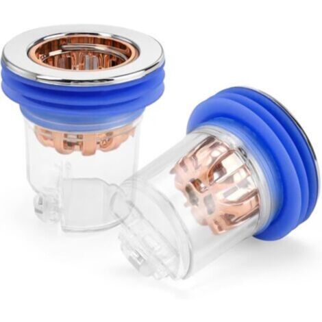 Bouchon anti-odeur pour douche et machine à laver – 2 pièces, système anti-reflux et désodorisant efficace (1/4)