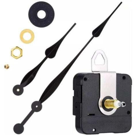 Mouvement d’horloge quartz haute puissance 305 mm (12 pouces) avec aiguilles longues et support en forme de bêche – pièces détachées
