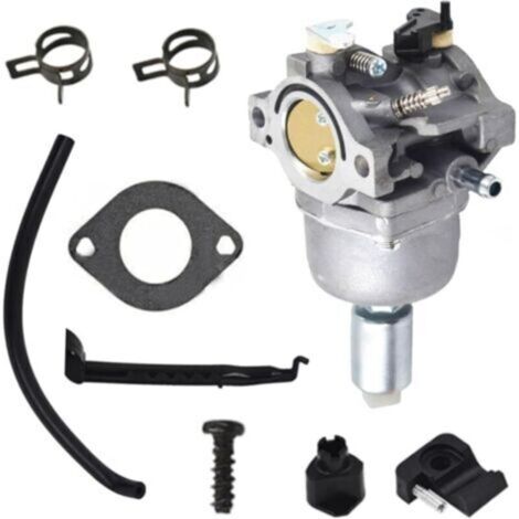 Carburateur de rechange pour tondeuse John Deere LA105/LA106, compatible moteurs Briggs & Stratton 13,5–14 HP, référence 697203/795873 (1/4)