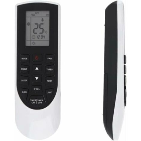 Télécommande de climatiseur compatible Gree VIR09HP115V1AH et VIR12HP230V1AH – remplacement YAN1F1, fonctionnel et fiable (1/4)