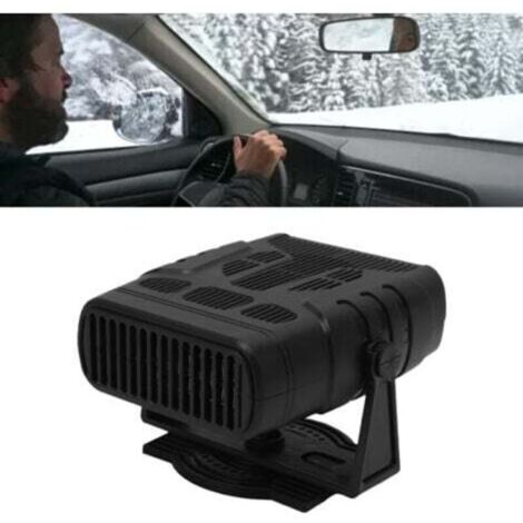 Chauffage voiture 24 V / 120 W – Double usage (désembueur + dégivreur), réglage angulaire 2 positions, ignifuge, pour pare-brise (1/4)
