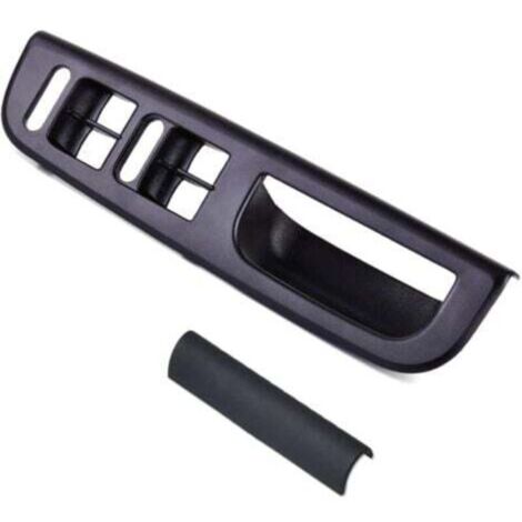 Interrupteur de vitre pour Volkswagen Golf 4 MK4 (1998–2004), panneau noir en plastique ABS, compatible montage d’origine