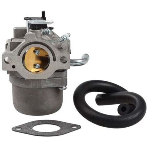 Carburateur compatible moteur tondeuse à gazon Briggs & Stratton 590399 / 796077 – CC760, métal résistant, montage facile (1/4)