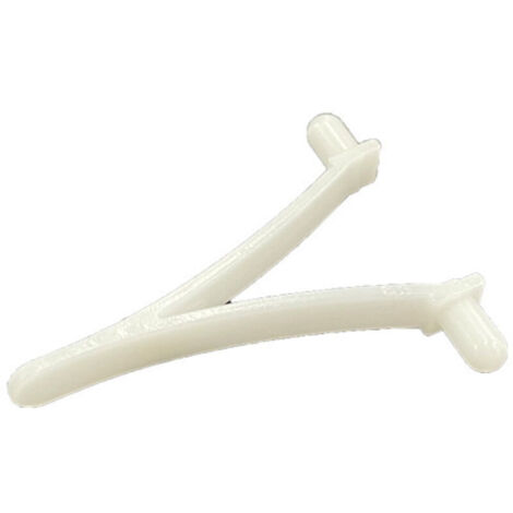 Lot de 4 Clips à Ressort en Forme de V pour Entretien de Piscine et Bâtons Télescopiques – Pièces Détachées en Plastique Robuste (1/3)