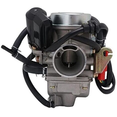 Carburateur PD24J pour Moteurs 4 Temps GY6 125 cc et 150 cc Scooter Moto ATV avec Démarreur Électrique 152QMJ 157QMI (1/4)