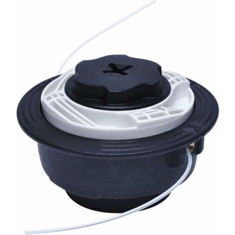 Tête de coupe Autocut C6 compatible avec débroussailleuses STIHL FS38 FS40 FS50 FSE81 et modèle 4006 710 2105 – couleur grise (1/4)