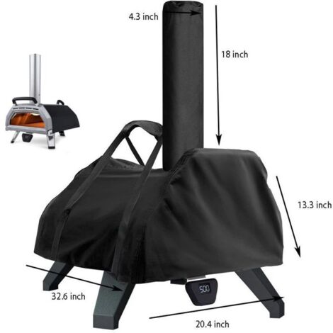 Housse de Protection pour Four à Pizza – Étui de Transport Résistant à l’Eau et à la Poussière – Dimensions 83 x 52 x 34 cm (1/3)