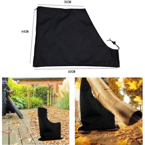Sac de Collecte Universel pour Souffleur et Aspirateur de Feuilles avec Cordon de Serrage – Sac de Rangement pour Jardin (1/3)