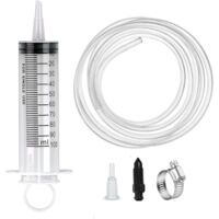Kit de purge de freins, kit de purge de freins disque hydrauliques, kit de purge de freins pour moto comprenant une seringue 100 ml