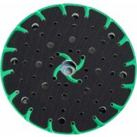 Plateau ponceuse 150 mm avec aspiration de poussière - Filetage de raccordement M8 - remplacement du festool plateau ponceuse, compatible avec le ponceuse excentrique 150mm