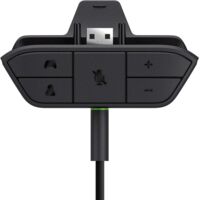 Adaptateur de casque stéréo, convertisseur d'adaptateur de casque pour Xbox One avec contrôle de jeu et synchronisation du