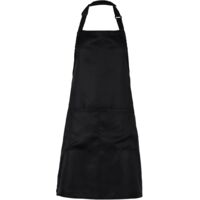 2 Pack Chef Tabliers, Noir Tablier avec 2 Poches, Etanche Réglable Tablier, pour Homme Femme Cuisine, Jardinage, Restaurant
