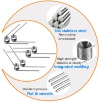 Ressort Mécanique 0.5mm Lot De 5 Ressorts En Acier Inoxydable DOITOOL - Diamètre Fil 0.5mm - Pour Outils, Meubles, Réparations Lot 5 Pièces Ressort Mécanique 0.5mm Lot De 5 Ressorts En Acier Inoxydable DOITOOL - Diamètre Fil 0.5mm - Pour Outils, Meubles, Réparations Lot 5 Pièces