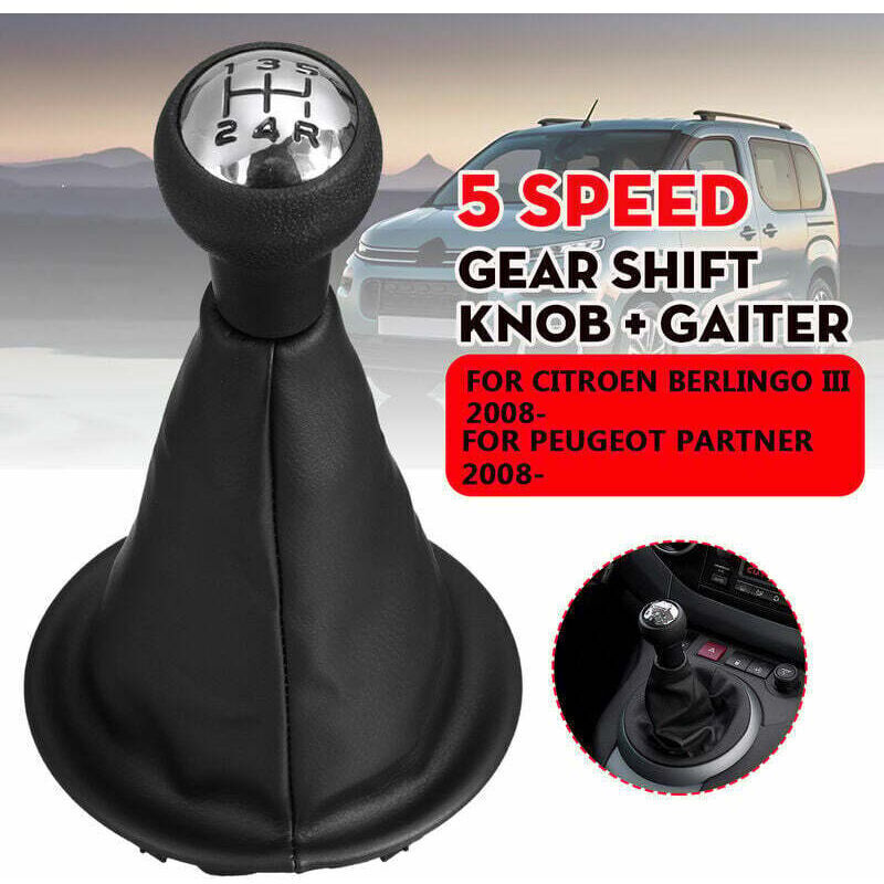 Pommeau De Levier De Vitesse ABS Robuste Compatible Avec Pour GOLF MK2