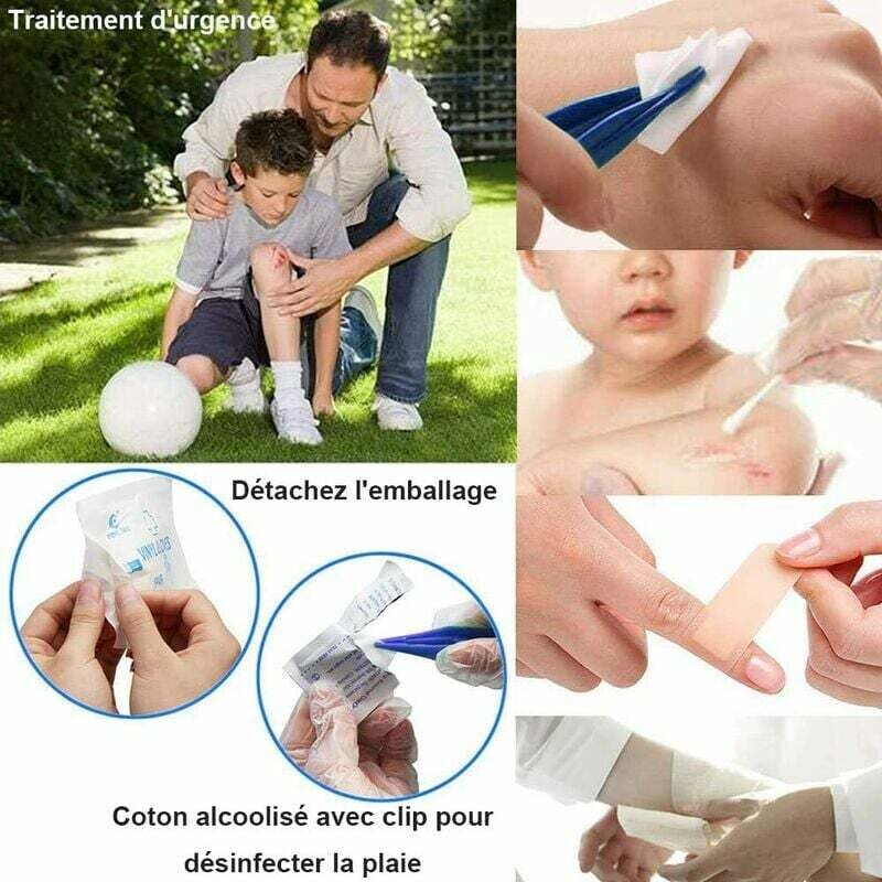 Trousse De Premiers Secours Portable, Trousse De Premiers Soins Trousse De Premiers Soins Urgence Gris 96656893