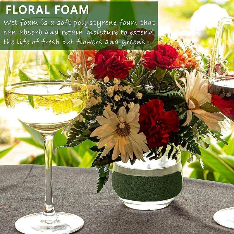 Mousse Florale Bloc De Ronde, Mousse Humide Verte Pour Arrangements Floraux, Décorations, Bricolage De Fleurs - Chine Mousse Aîche à Fleurs Et Mousse à Fleurs Prix Mousse Fleur