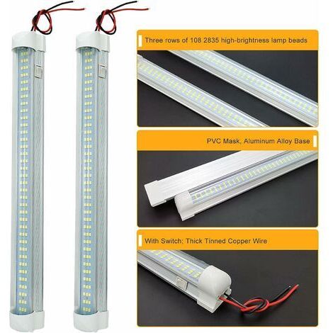 Linkstyle Barre Luineuse Intérieure, 12V 48 LED 6500 Kavec Linkstyle Barre Luineuse Intérieure, 12V 48 LED 6500 Kavec