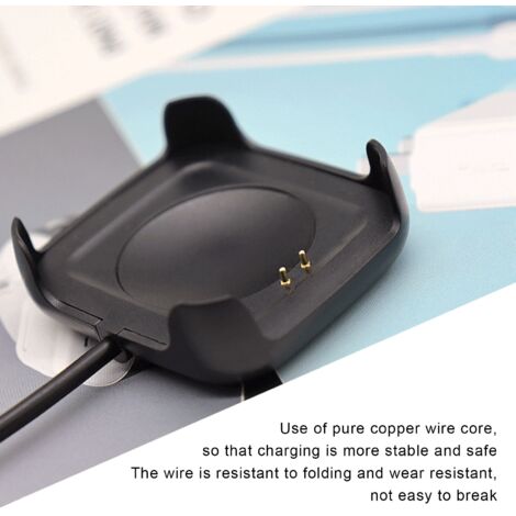 Chargeur USB Pour Montre Connectée – Support Clip, Compact Et Léger – Compatible Avec Modèles Courants