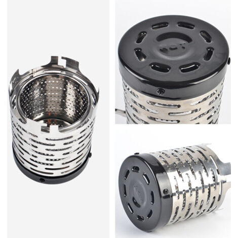 KIMISS mini chauffage de tente Mini réchaud extérieur en acier