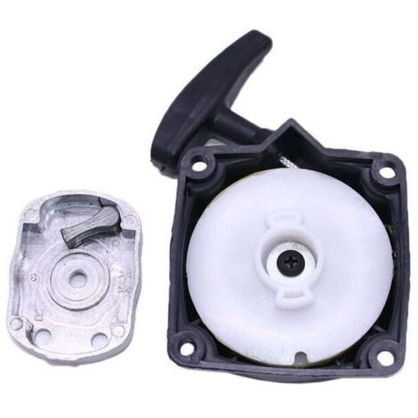 Pièce Origine Moteur Lanceur Démarreur + Cloche Entraînement Pour Débroussailleuse - Entraxe 67mm - Pièce Origine Cloche Entraînement 67mm