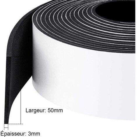 Boudin De Porte Isolant - 96 X 8 X 3 Cm, Mousse EPE - Anti-bruit, Anti-courant D'air Pour Cuisine, Salle De Bain, Chambre