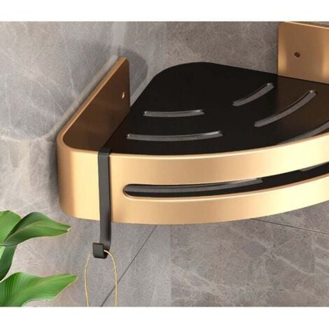 Saffruff Lot De 2 étagères Sans Perçage Pour Salle De Bain