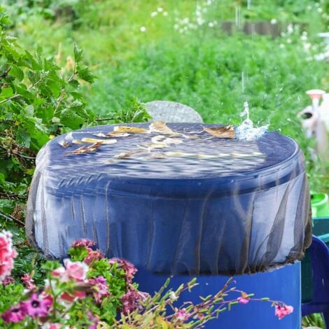 Lot De 3 Filets Pour Citerne De Pluie De 80 Cm Avec Cordon De Serrage