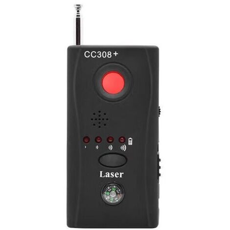 Détecteur de Caméra sans Fil, Détecteur de Signal de Caméra de Détection Active Polyvalente pour Traqueur GPS, Dispositif D'écoute, Détecteur de Caméra (CC308+),de DEBUNS (1/5)