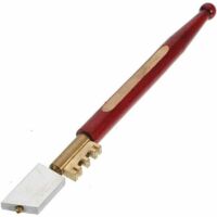 Coupe Verre Diamant Professionnel Lectorias - Set 5 Pièces Avec Embouts Interchangeables
