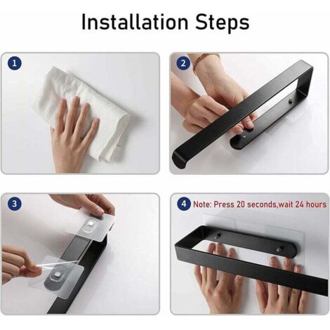 Bugucat Porte Sopalin, Support Essuie Tout Mural Ou Auto