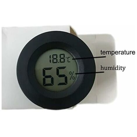Thermomètre Numérique Portable LCD Mini Thermomètre Infrarouge Numérique - Sans Contact, Portable Avec Écran LCD Thermomètre Frontal Numérique