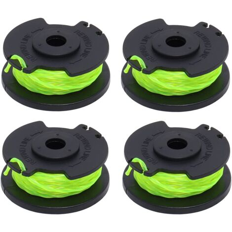 Bobine de remplacement pour brosse Ryobi RAC142 36V, accessoire pour tondeuse, bobine de remplacement pour tondeuse, pour brosses radio RLT36B33 et RY36LT33A-0 (4 bobines) (1/5)