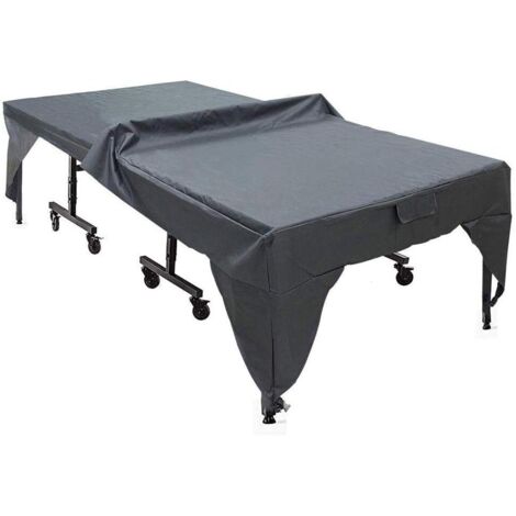 Housse De Protection Pour Table De Ping-pong SanGlory - Étanche, Anti-UV, Tissu Oxford - 165x70x185 Cm