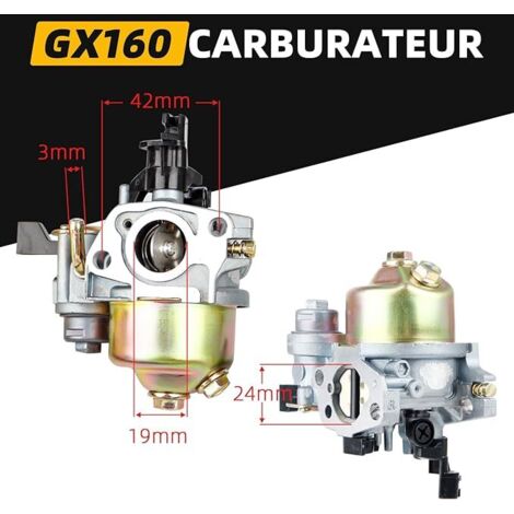 Échappement pour moteurs Honda GX160 et GX200 - Pièce de rechange d'origine Échappement pour moteurs Honda GX160 et GX200 - Pièce de rechange d'origine