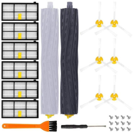 Remplaçant Brosse Kit 13IN1 Pièces accessoires pour iRobot Roomba serie