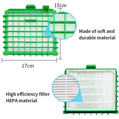 Filtro HEPA PakTrade Per Aspirapolvere Rowenta Silence Force (RO5762, RO5822) - Ricambio Originale