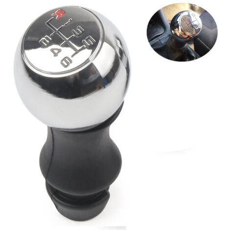 Pommeau de levier de vitesse 5 vitesses, poignée de changement de vitesse, adapté pour Peugeot 106 206 306 406 107 207 307 (1/5)