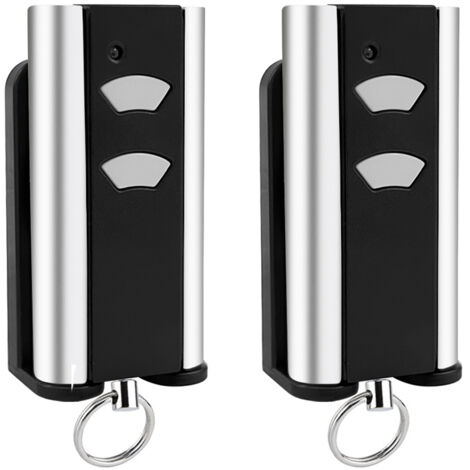 Telecommande Garage Universelle pour 433.92Mhz,Telecommande Porte Garage Compatible avec Normstahl Entrematic RCU433 2K/4K ,Telecommande Universelle Porte Garage（2 articles） (1/4)