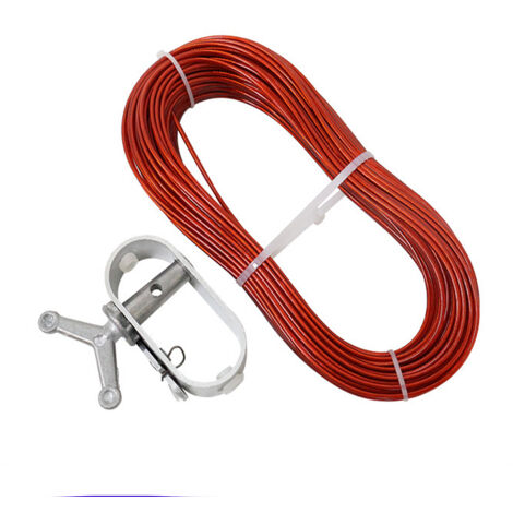 1ensemble Kit De Treuil pour Câble De Couverture De Piscine Hiver Accessoire De Sécurisation pour Piscines Hors-Sol Installation Facile avec Câble pour Ronde (1/5)