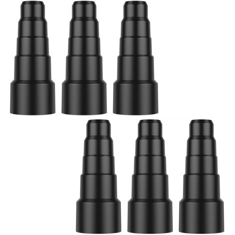 Lot de 6 Adaptateur Tuyau Aspirateur Universel 23/30/34/42/50mm Adaptateur de Tuyau D'aspirateur Universel Adaptateur Aspirateur Ponceuse pour le Raccordement au Tuyau D'aspirateur (1/5)