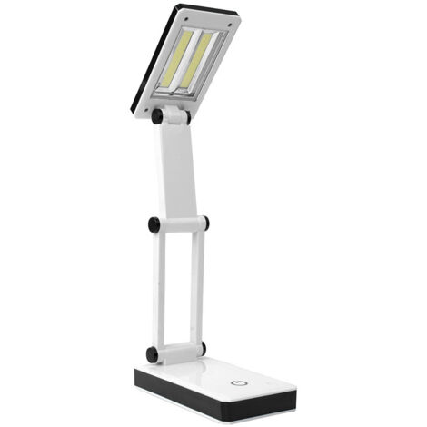 Lampe de Bureau, Lecture Rechargeable par USB, Portable &Pliable, Chevet Tactile LED pour Enfants étude, Travail, Bureau, Chambre (1/4)