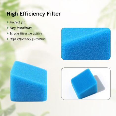 Kit Brosse + Filtres Pour Aspirateur JONR ED12 Pro - Rouleau Anti-Peluches Et Filtres De Rechange - 5